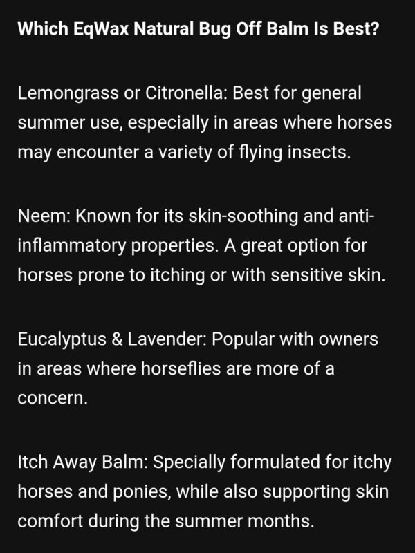 EqWax Citronella "bug off" balsem 250 ml - Afbeelding 2