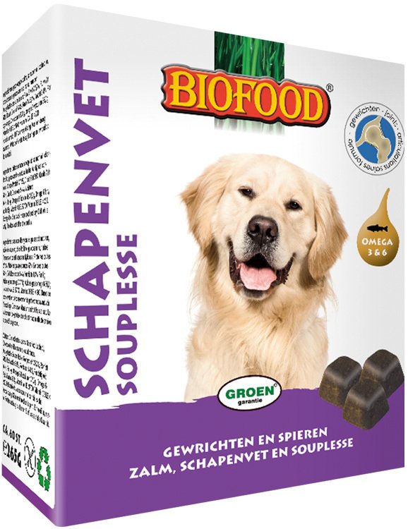 Biofood schapenvet souplesse bonbons