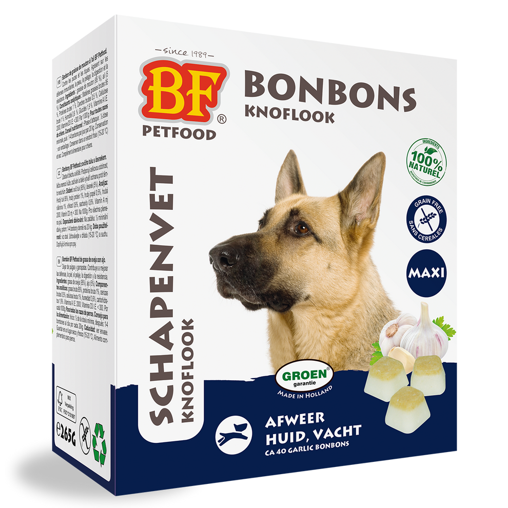 Biofood schapenvet knoflook maxi